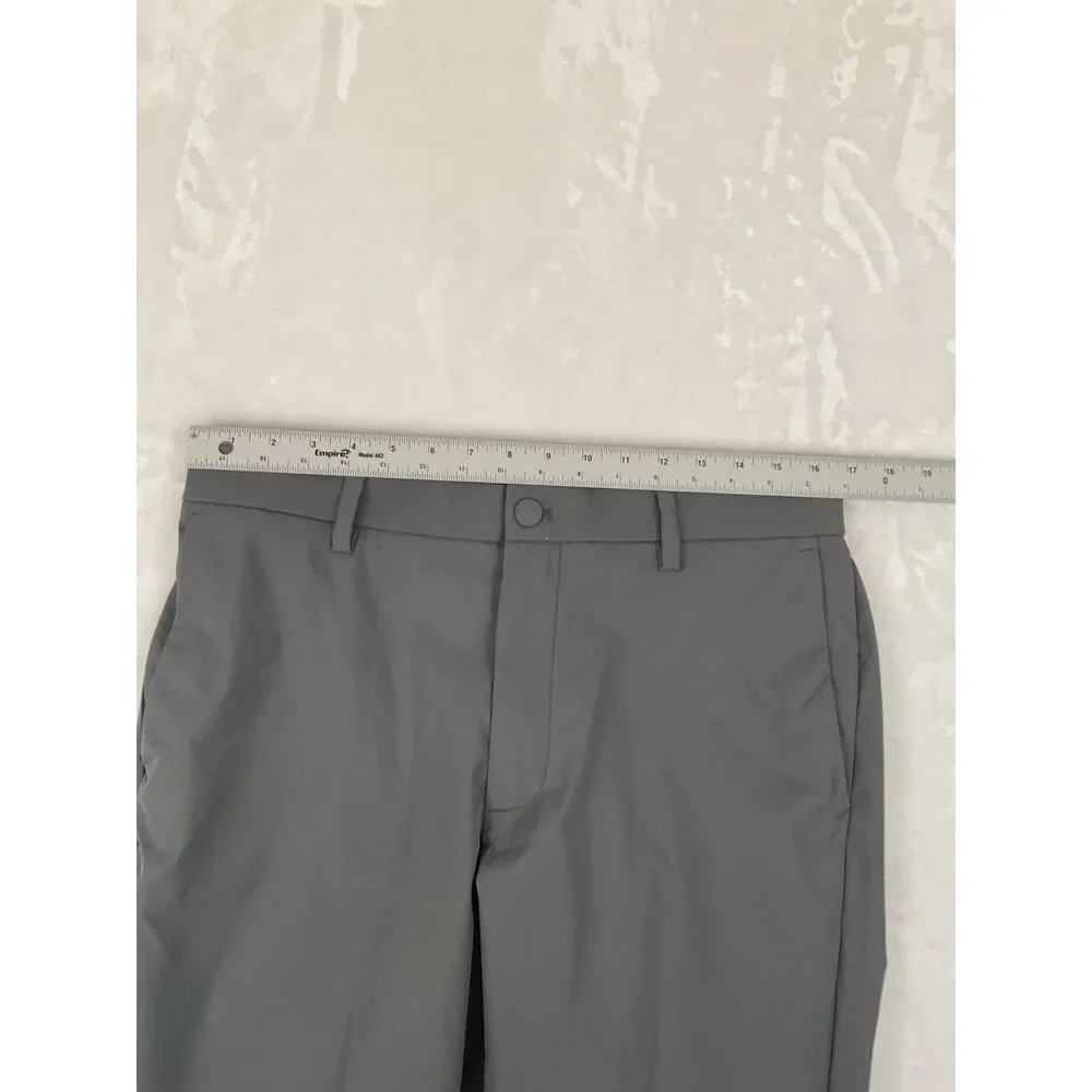Banana Republic Core Temp Men's Black Performance Chino Pants Tech Stretch 34x32